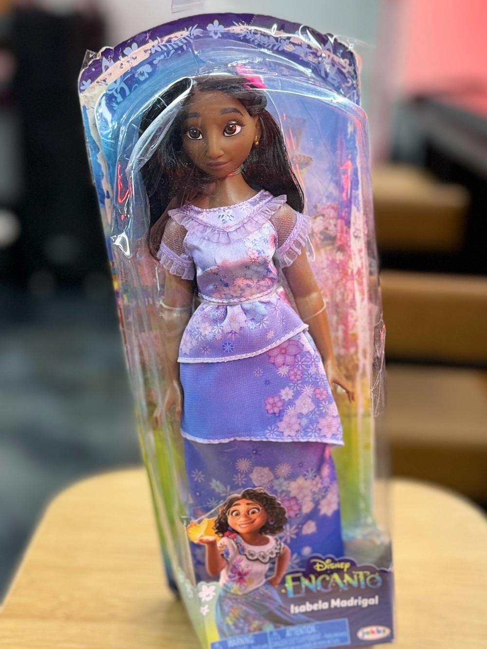 Disney Encanto Isabela Madrigal Doll – Lavender Floral Outfit